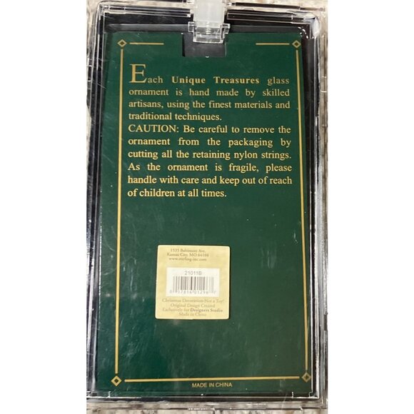 Penguin Glass Ornaments Set of 5 Small Ornaments - Picture 8 of 10